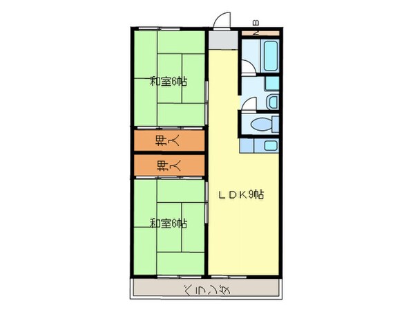 希宗マンションの物件間取画像